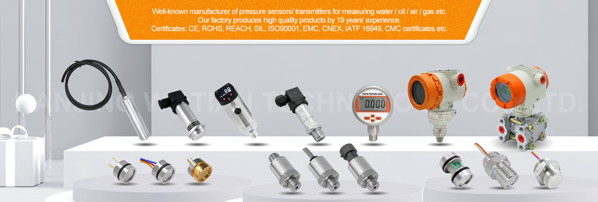 Gas Pressure Transmitter Manufacturer