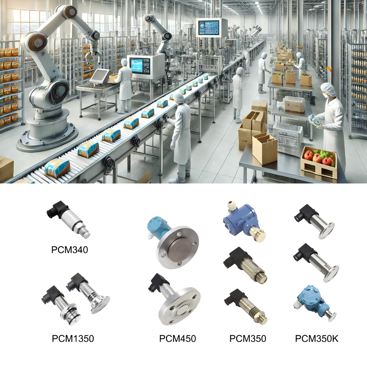 The Role of Pressure Sensors in the Food Industry